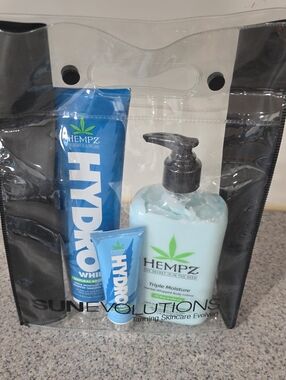 Hempz Blue Hydro & Triple Moisture Lotion Gift Set